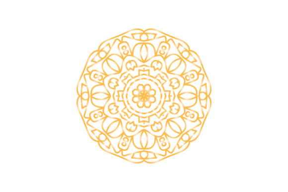 Arabic Decorative Circle Mandala: A Vector Asset for Every Designer