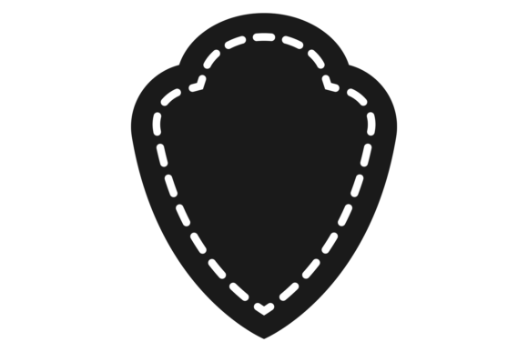 Black Label Template. Decorative Blank P: Your Design's New Signature Move