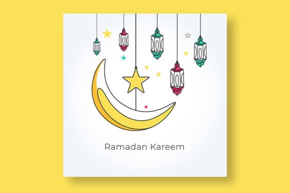 Celebrate with Style: The Ramadan Kareem Decorative Festival Card