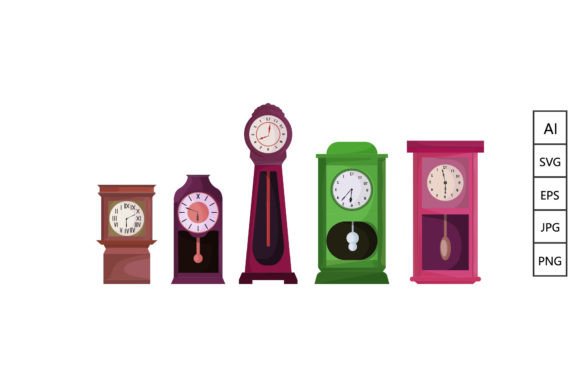 Decorative Clock Set: Elevate Your Design Projects