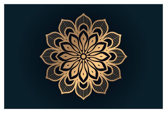 Modern Decorative Golden Luxury Mandala: A Designer's Asset Guide
