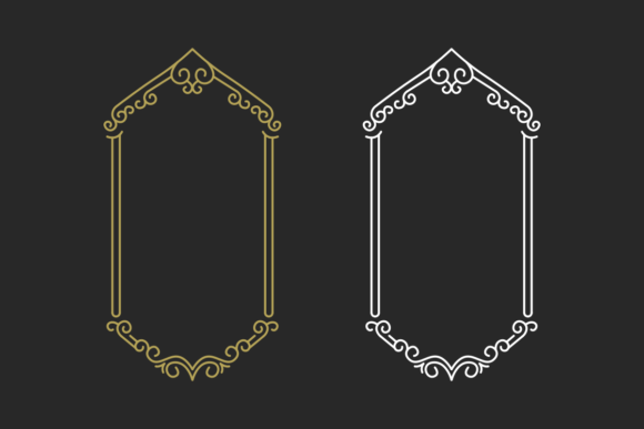 Modern Floral Ornaments Decorative 5: A Designer's Go-To Asset