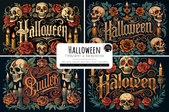 Skulls, Roses & Candlelight: Halloween Decor Done Right