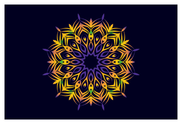 Vintage Flower Mandala Logo Decorative: Your All-in-One Brand Asset